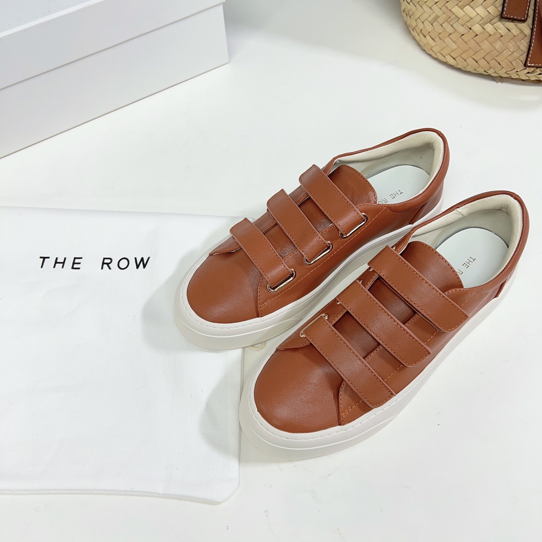 The Row Dean Riemchensneaker aus Leder - EUR FASHION