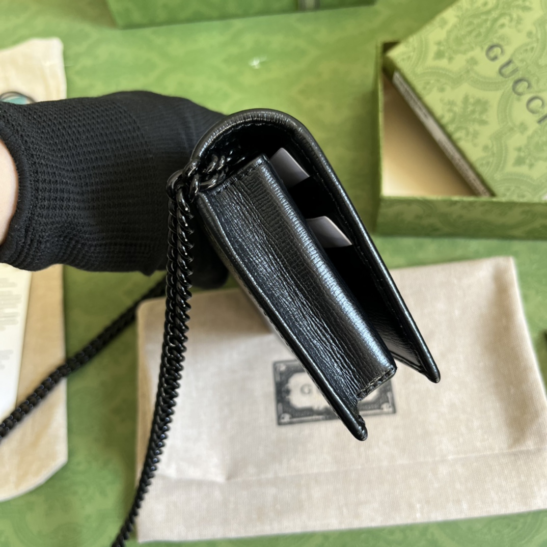Gucci Horsebit 1955 Geldbörse mit Kette (19-10-4 cm) - EUR FASHION