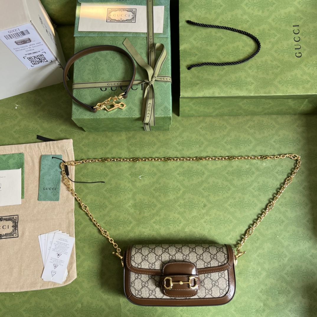 Gucci Horsebit 1955 Umhängetasche (24-13-5 cm) - EUR FASHION
