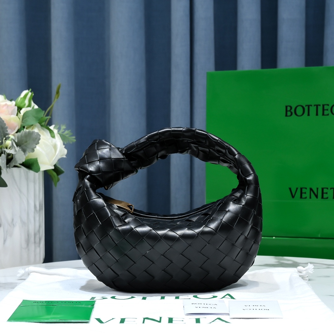 Bottega Veneta Mini Jodie Intrecciato-Ledertasche mit Henkel (28–23–8 cm) - EUR FASHION