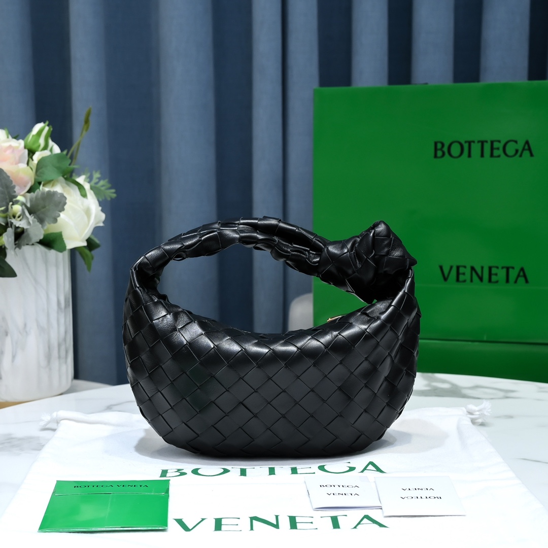 Bottega Veneta Mini Jodie Intrecciato-Ledertasche mit Henkel (28–23–8 cm) - EUR FASHION
