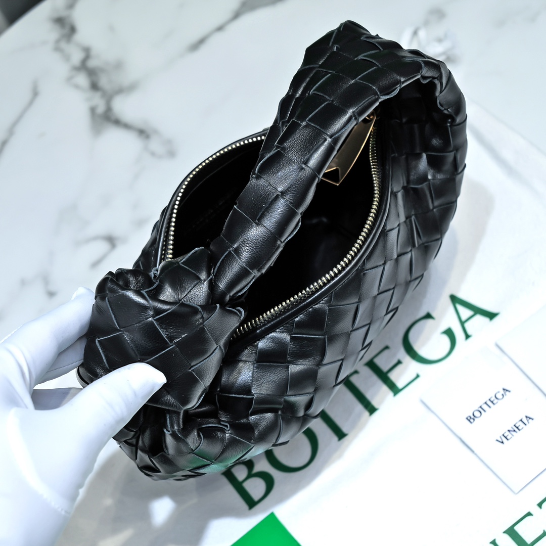 Bottega Veneta Mini Jodie Intrecciato-Ledertasche mit Henkel (28–23–8 cm) - EUR FASHION