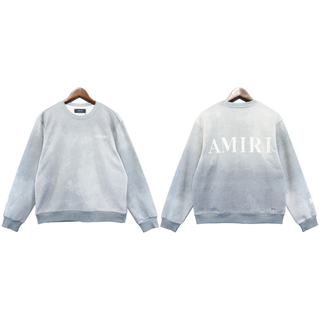 Baumwoll-Sweatshirt mit Amiri-Logo - EUR FASHION