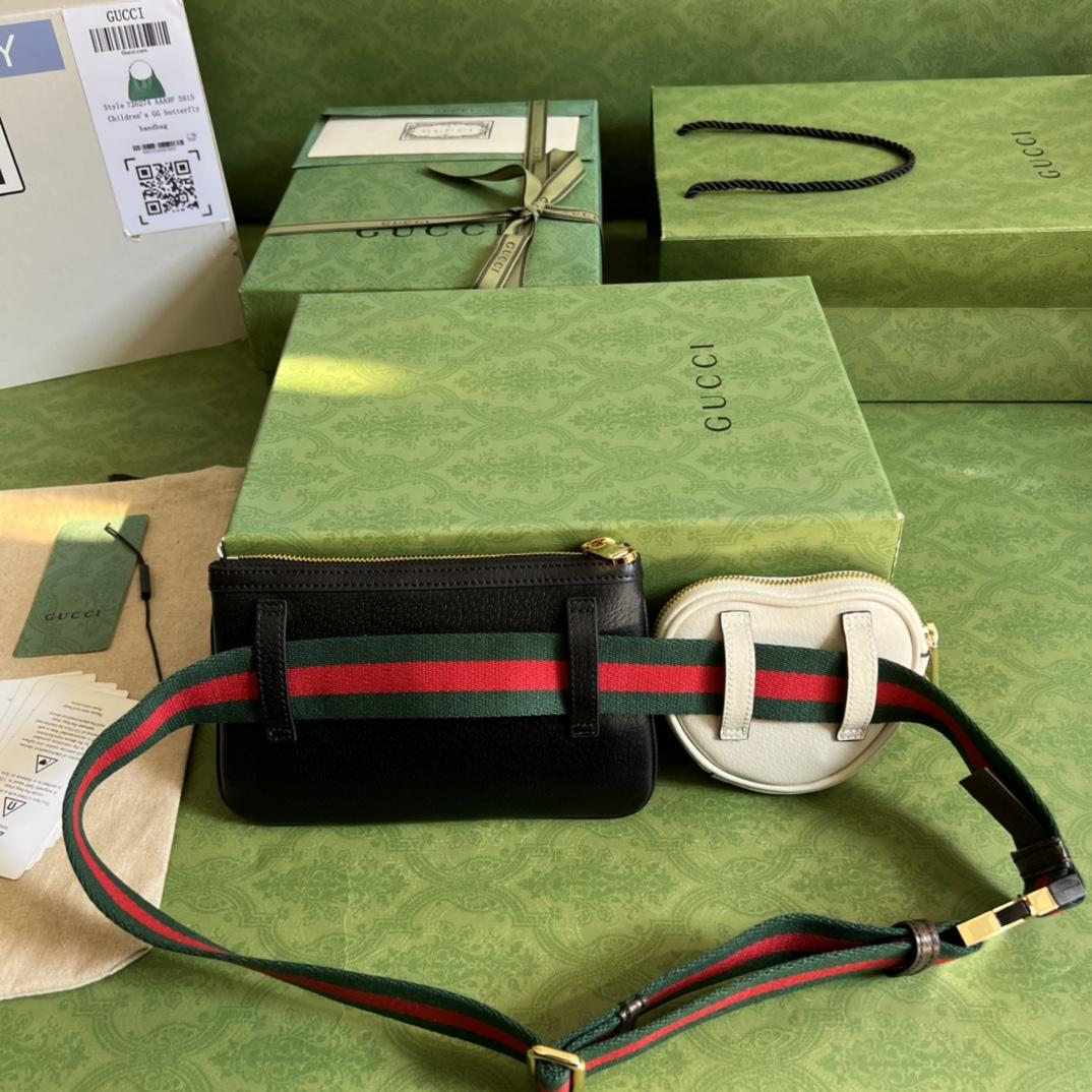 Gucci Ophidia Heart Utility-Gürtel (12–11–2 cm/20–13 cm) - EUR FASHION