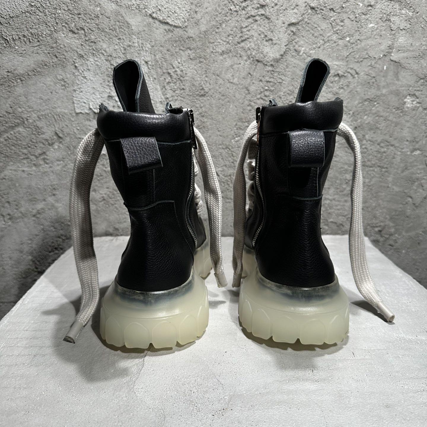 Rick Owens – Beatle – Schnürstiefel in Schwarz - EUR FASHION