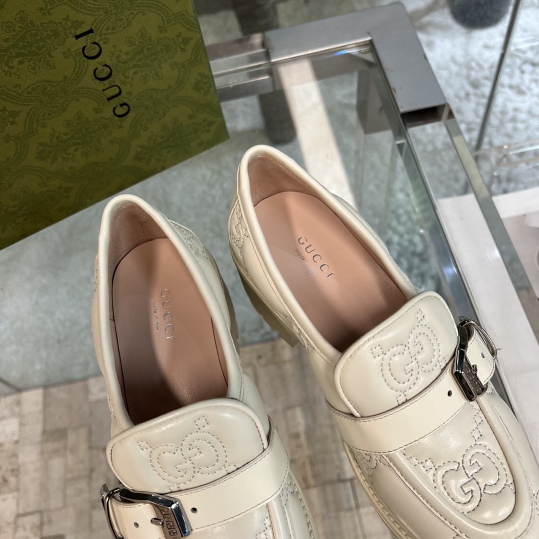 Gucci Damen-GG-Matelassé-Schuh - EUR FASHION