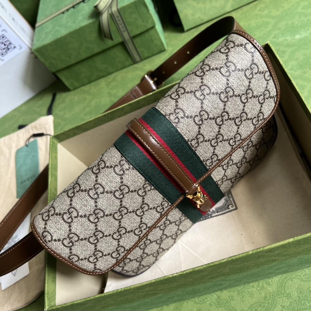 Gucci Jackie 1961 Gürteltasche (23-16-3 cm) - EUR FASHION