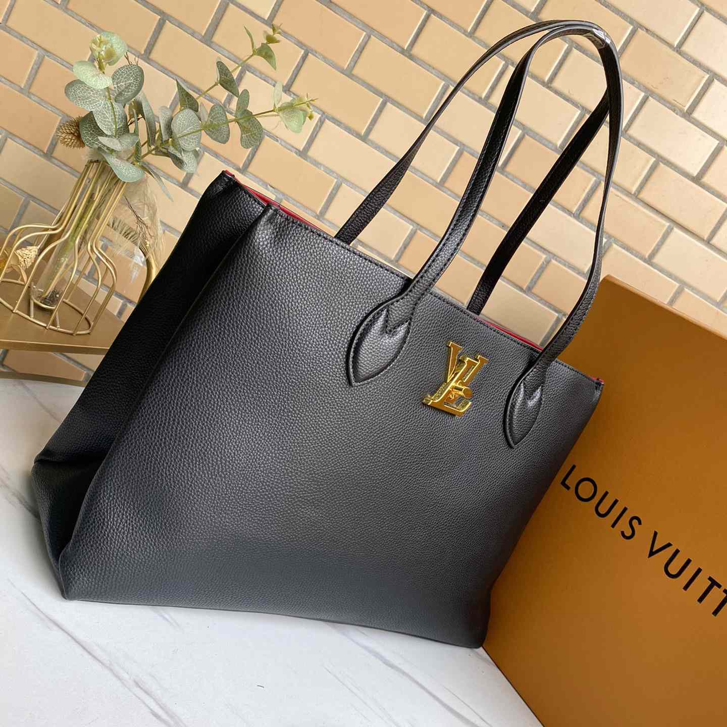 Louis Vuitton Lockme Shopper (42-28-15 cm) M57345 - EUR FASHION