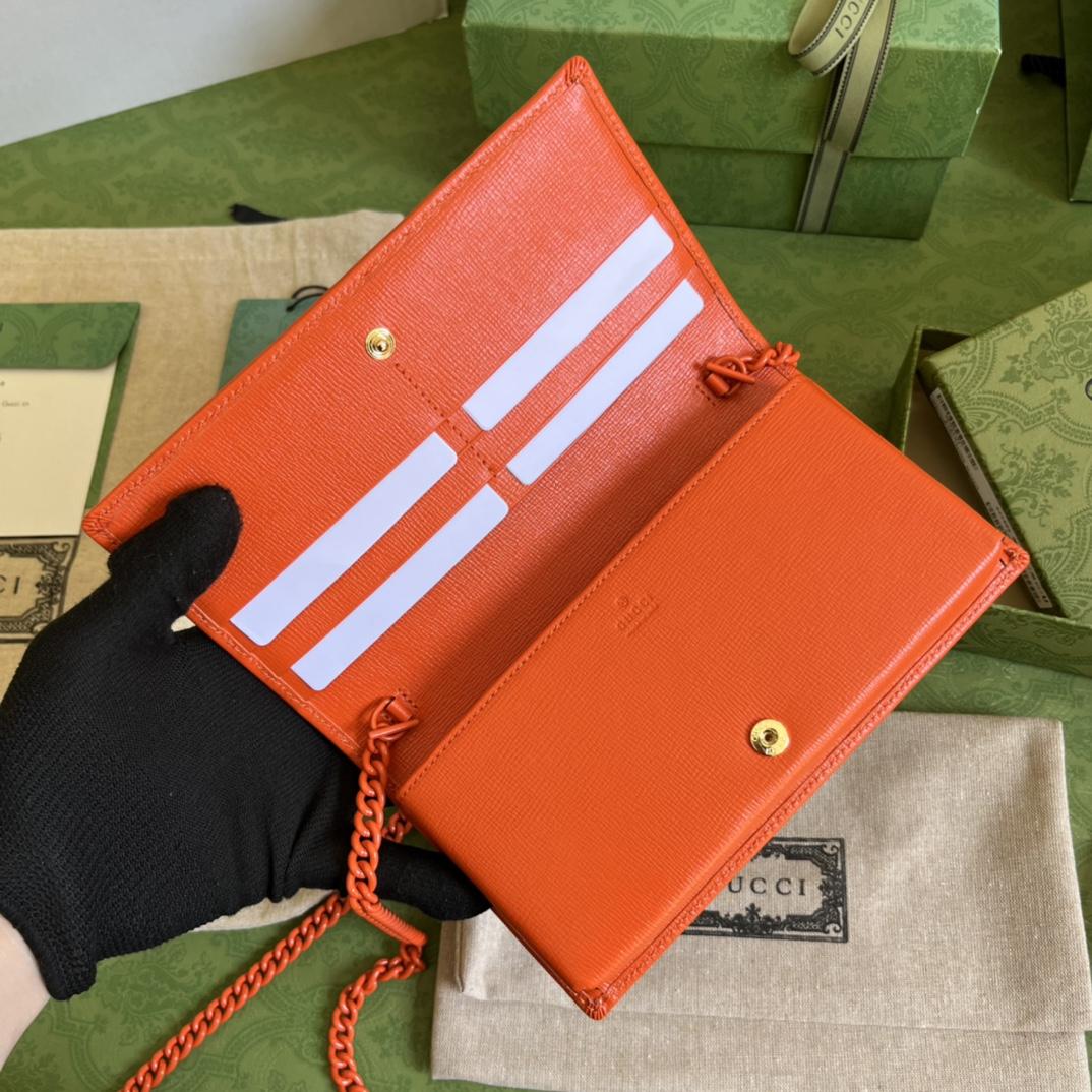 Gucci Horsebit 1955 Geldbörse mit Kette (19-10-4 cm) - EUR FASHION