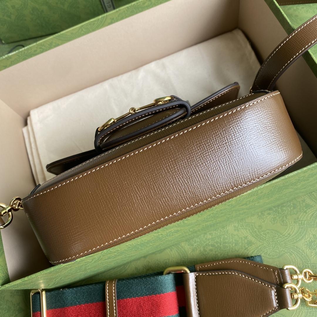 Gucci Horsebit 1955 Mini-Tasche (20,5–14–5 cm) - EUR FASHION