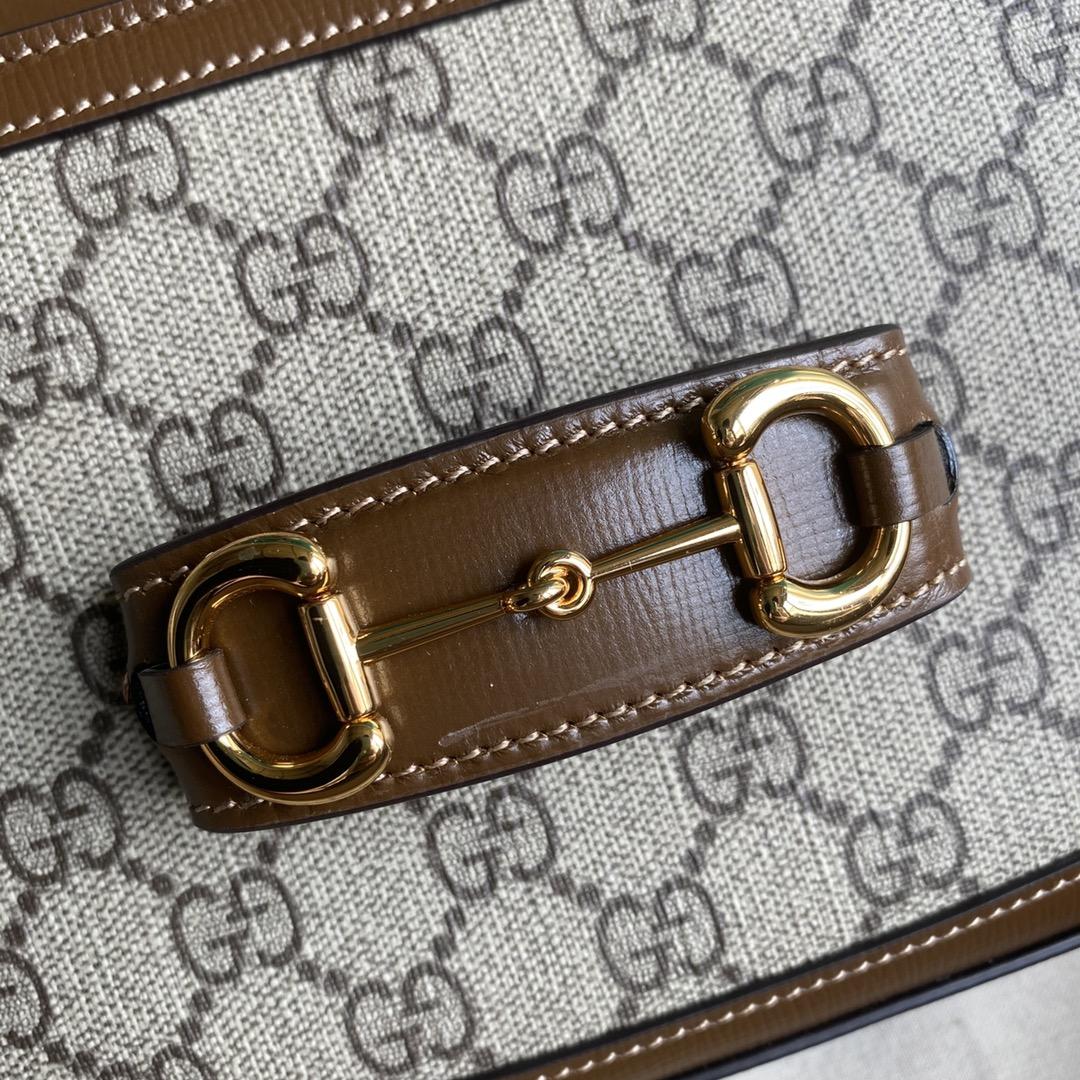 Gucci Horsebit 1955 Mini-Tasche (20,5–14–5 cm) - EUR FASHION