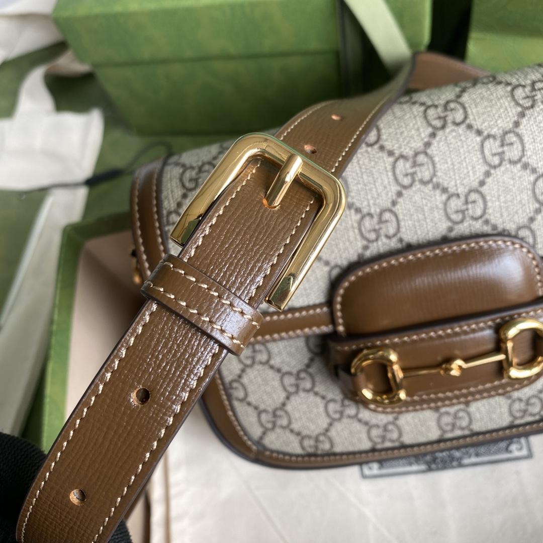 Gucci Horsebit 1955 Mini-Tasche (20,5–14–5 cm) - EUR FASHION