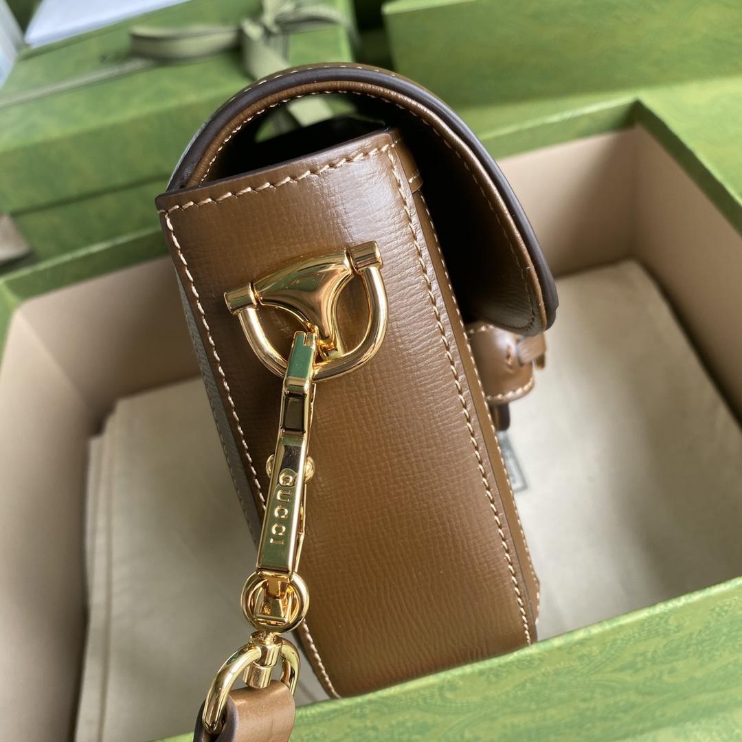 Gucci Horsebit 1955 Mini-Tasche (20,5–14–5 cm) - EUR FASHION