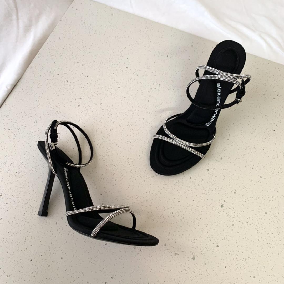 Alexander Wang Dahlia 105 Sandale in Kristall - EUR FASHION