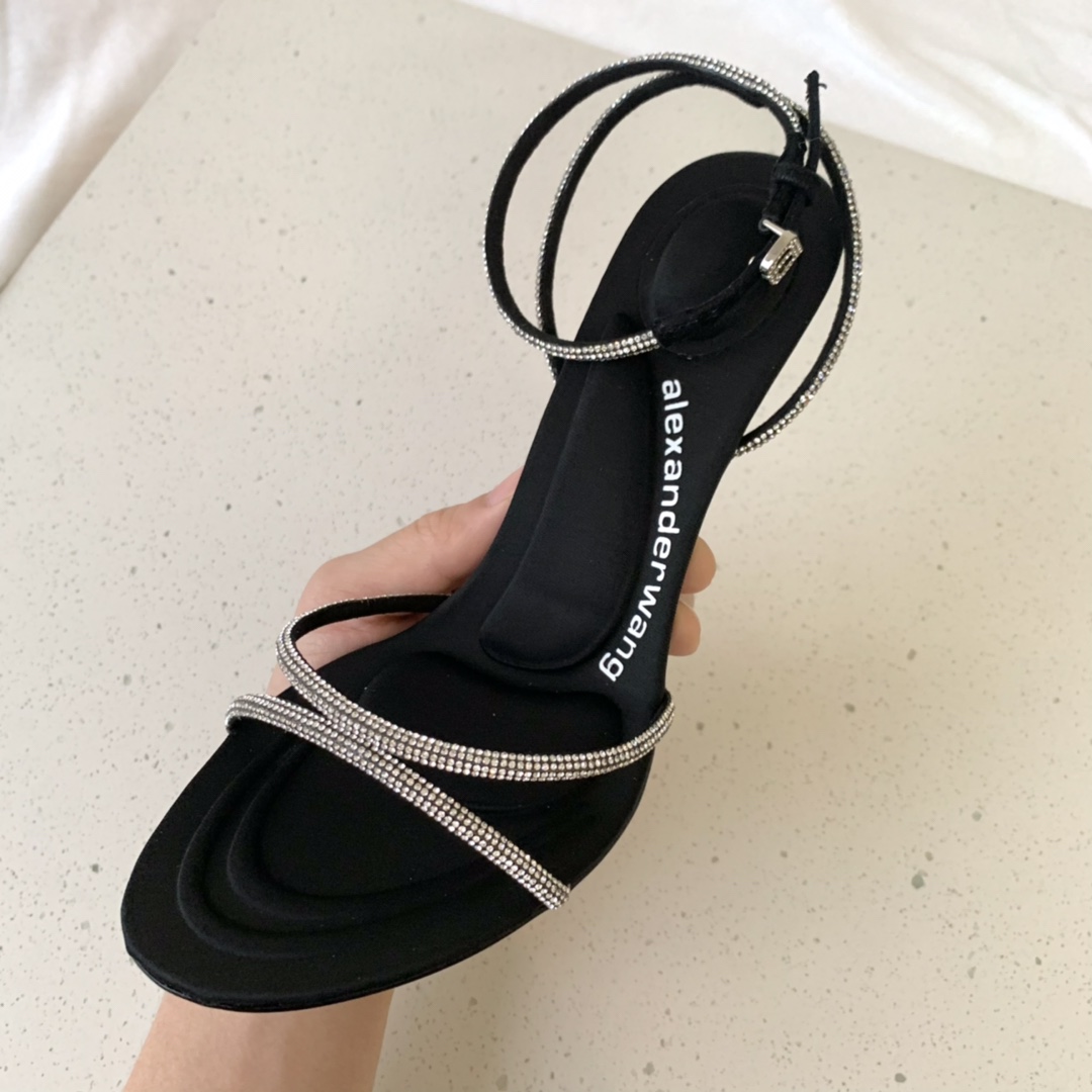 Alexander Wang Dahlia 105 Sandale in Kristall - EUR FASHION