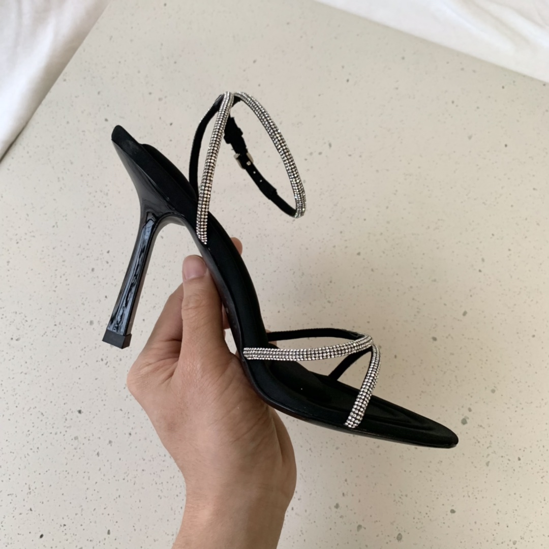 Alexander Wang Dahlia 105 Sandale in Kristall - EUR FASHION