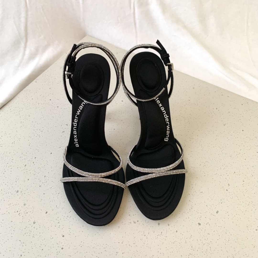 Alexander Wang Dahlia 105 Sandale in Kristall - EUR FASHION
