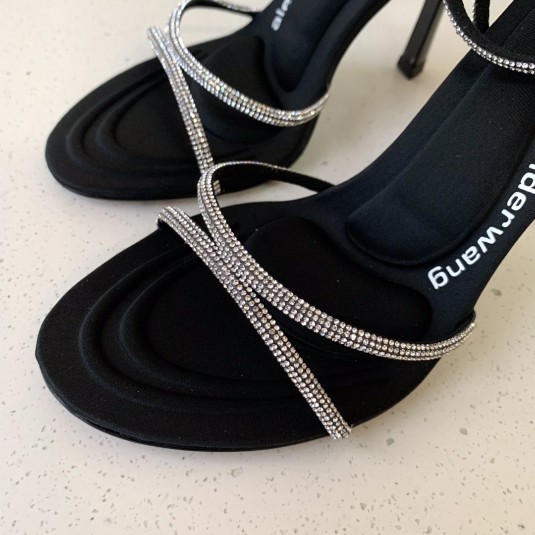 Alexander Wang Dahlia 105 Sandale in Kristall - EUR FASHION