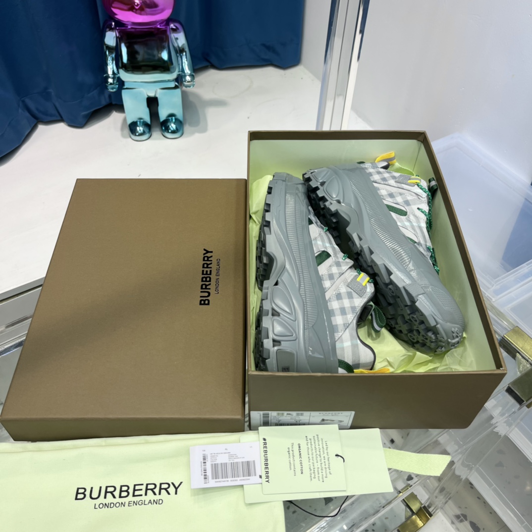 Burberry Arthur Karo-Sneaker - EUR FASHION