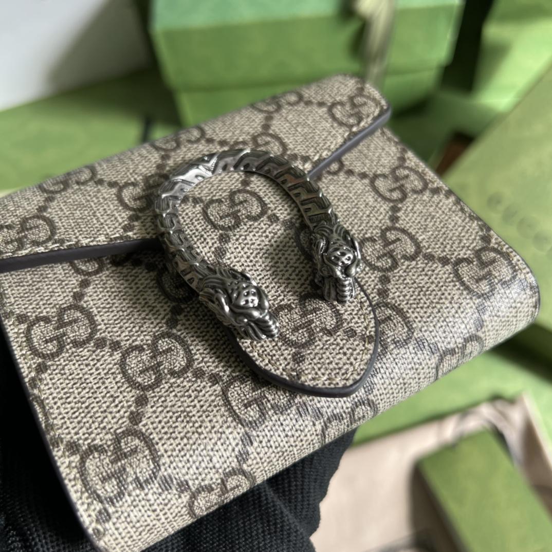 Gucci Dionysus Kartenetui-Geldbörse (11-9,5-3CM) - EUR FASHION