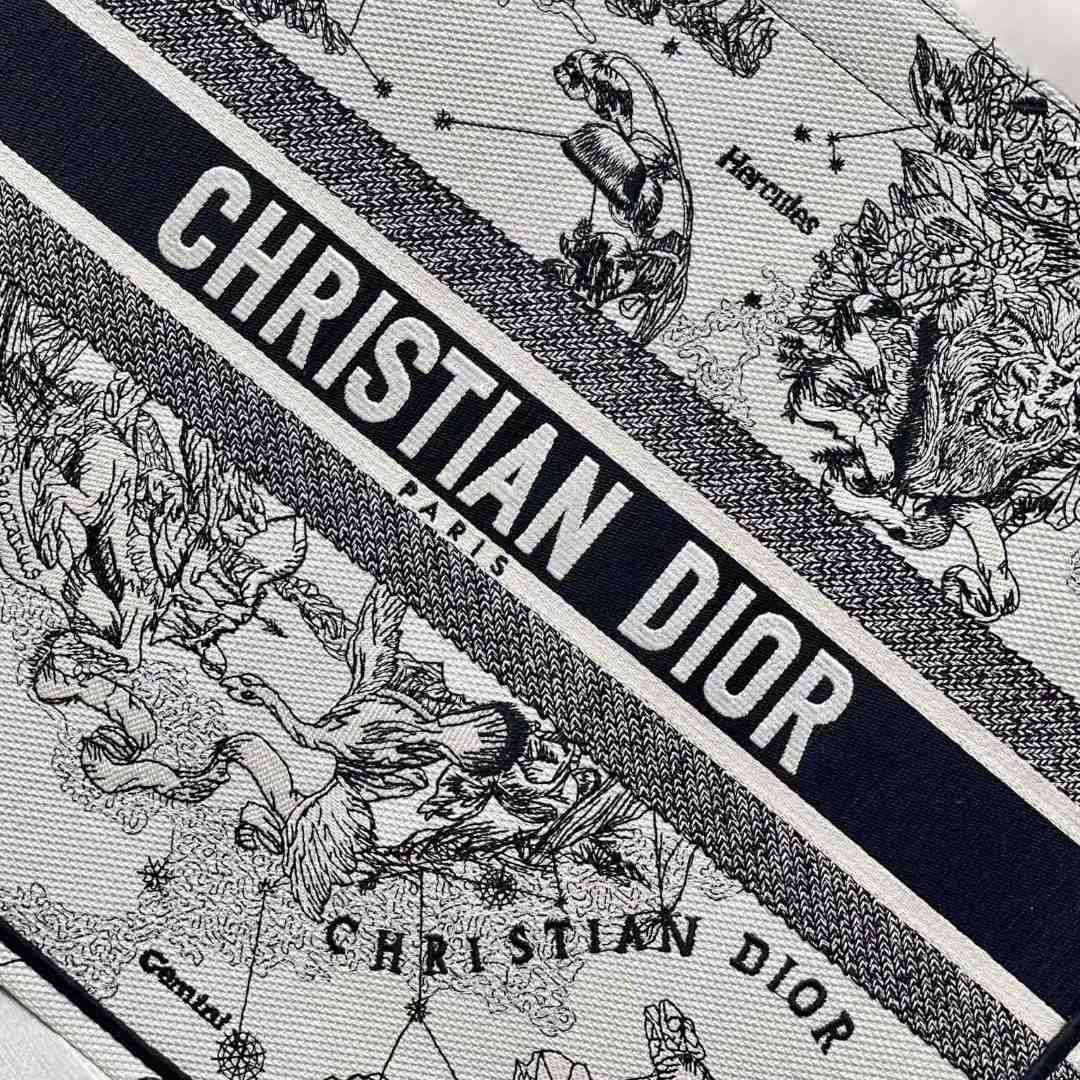 Dior Oblique bestickte Buchtasche (41,5–25–18 cm) - EUR FASHION