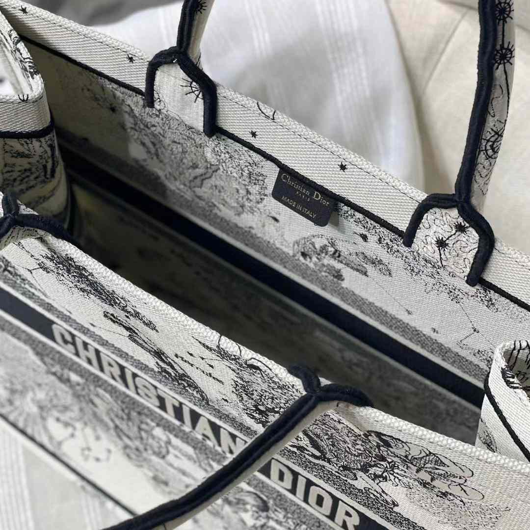 Dior Oblique bestickte Buchtasche (41,5–25–18 cm) - EUR FASHION