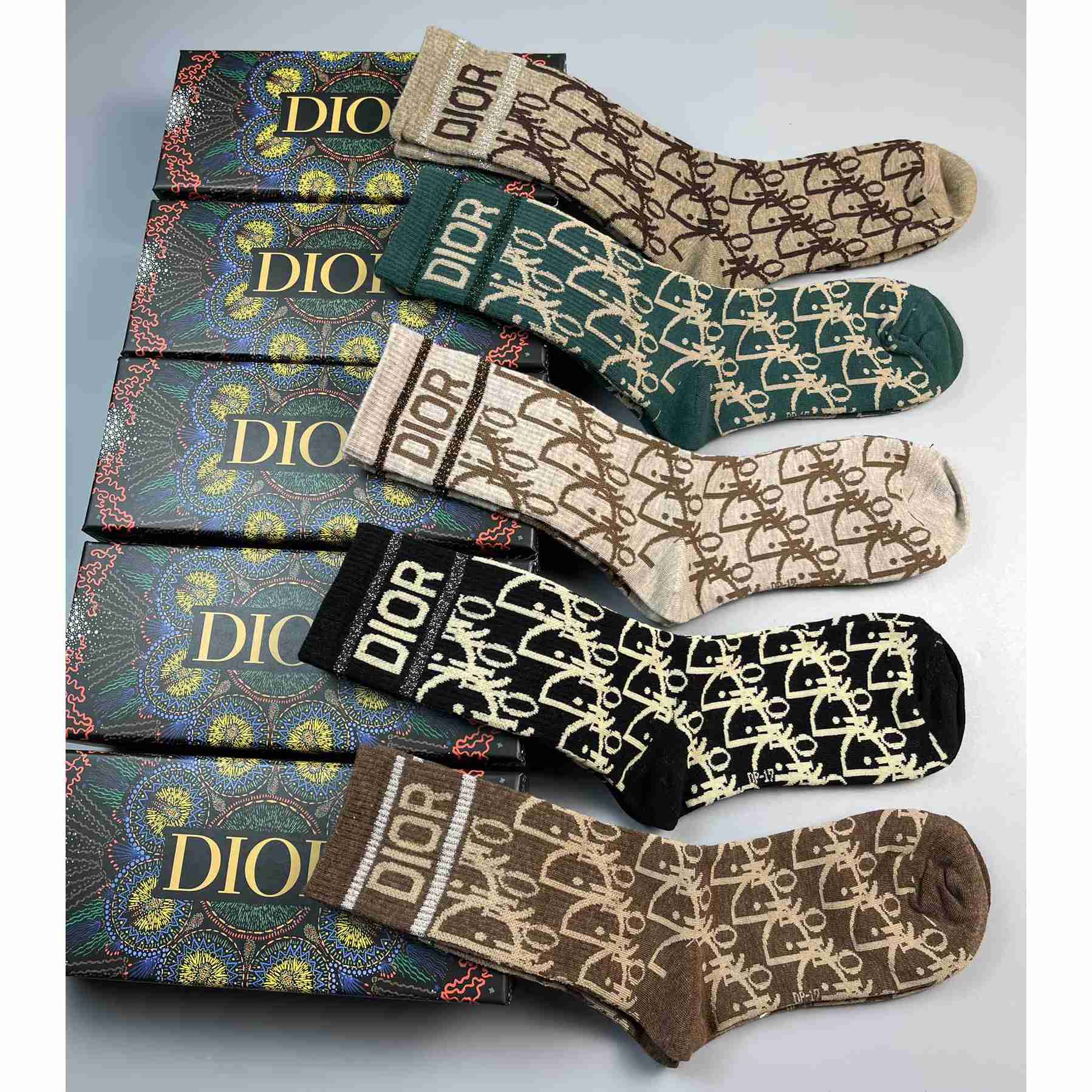 Dior Oblique Wollsocken /Box - EUR FASHION