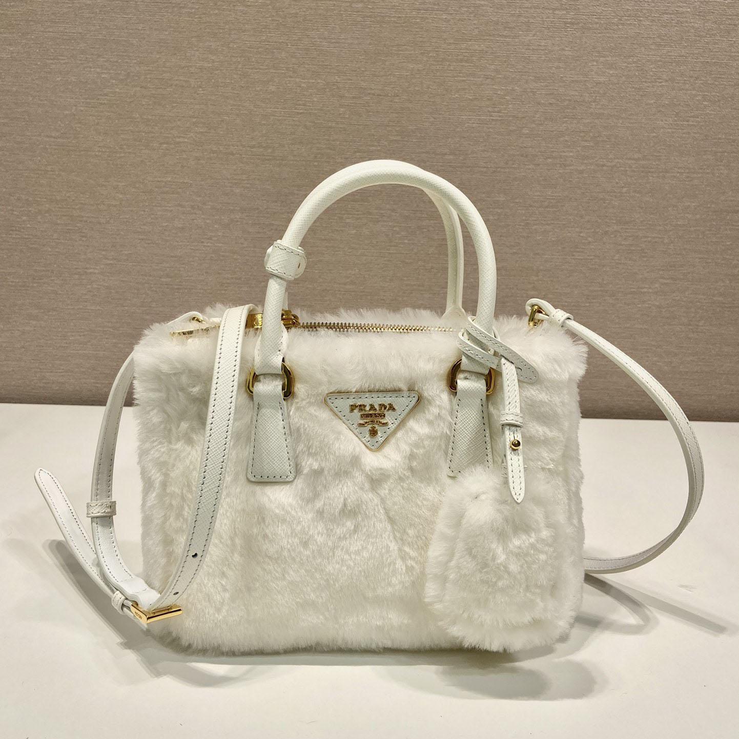 Prada Galleria Shearling Mini-Tasche - EUR FASHION