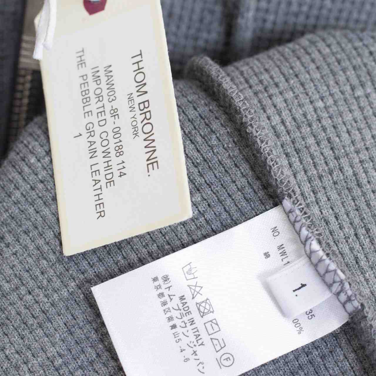 Thom Browne 4-Bar-Kapuzenpullover aus Baumwolle mit Reißverschluss - EUR FASHION