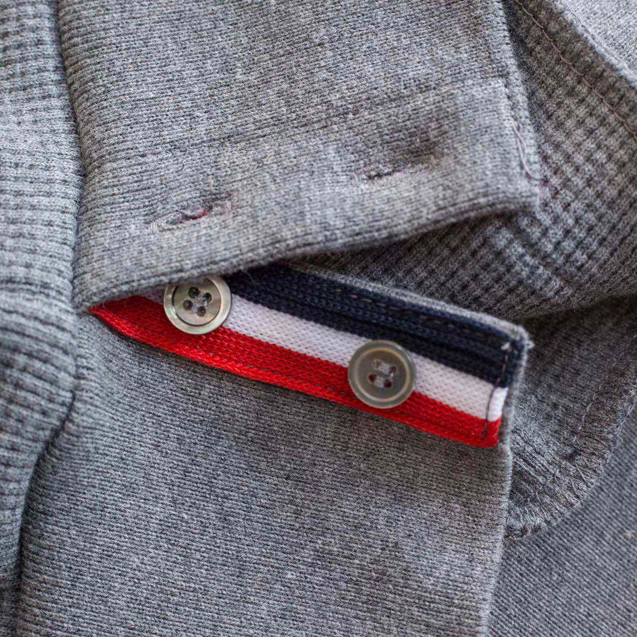 Thom Browne 4-Bar-Kapuzenpullover aus Baumwolle mit Reißverschluss - EUR FASHION