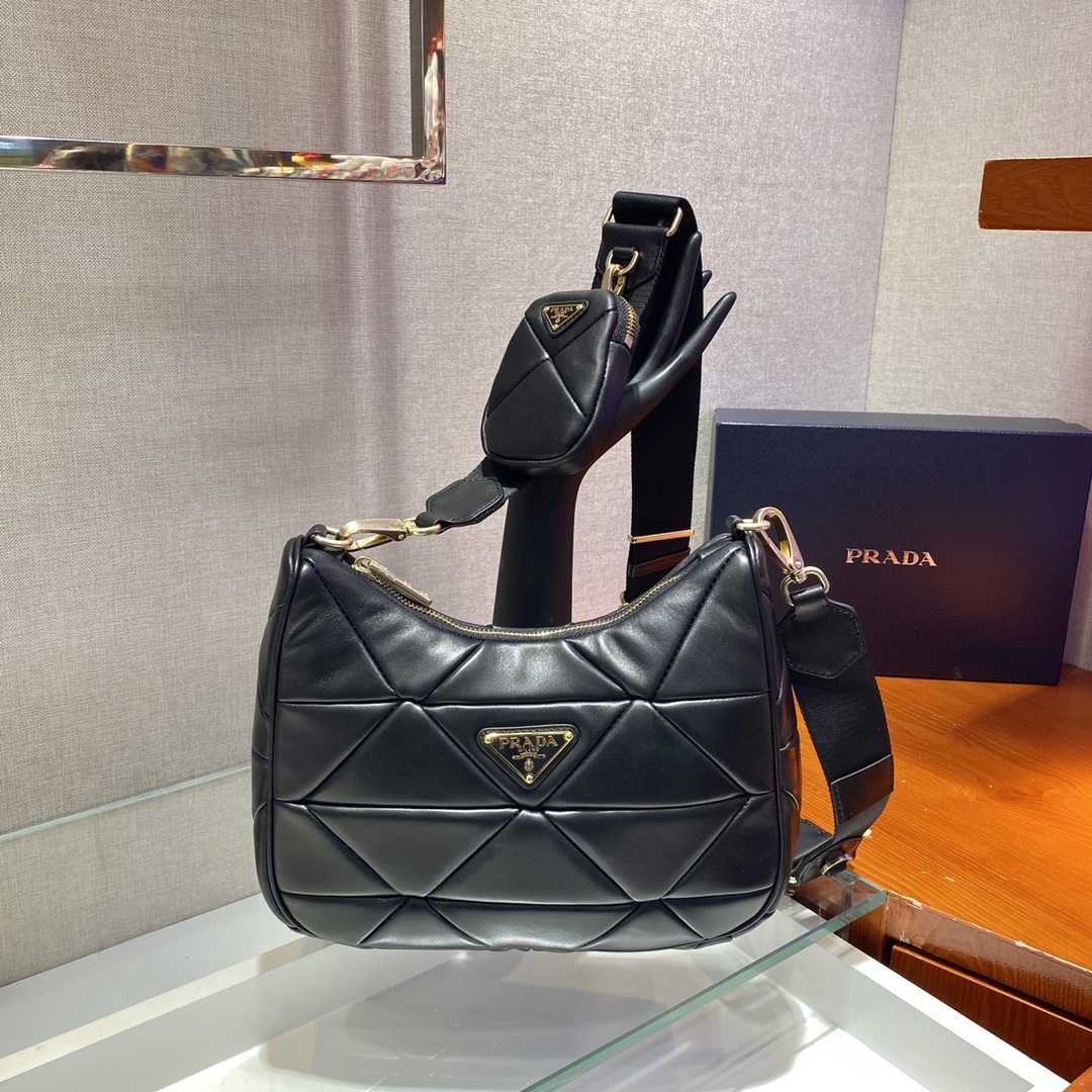 Prada System Patchwork Umhängetasche (24*17*7cm) - EUR FASHION