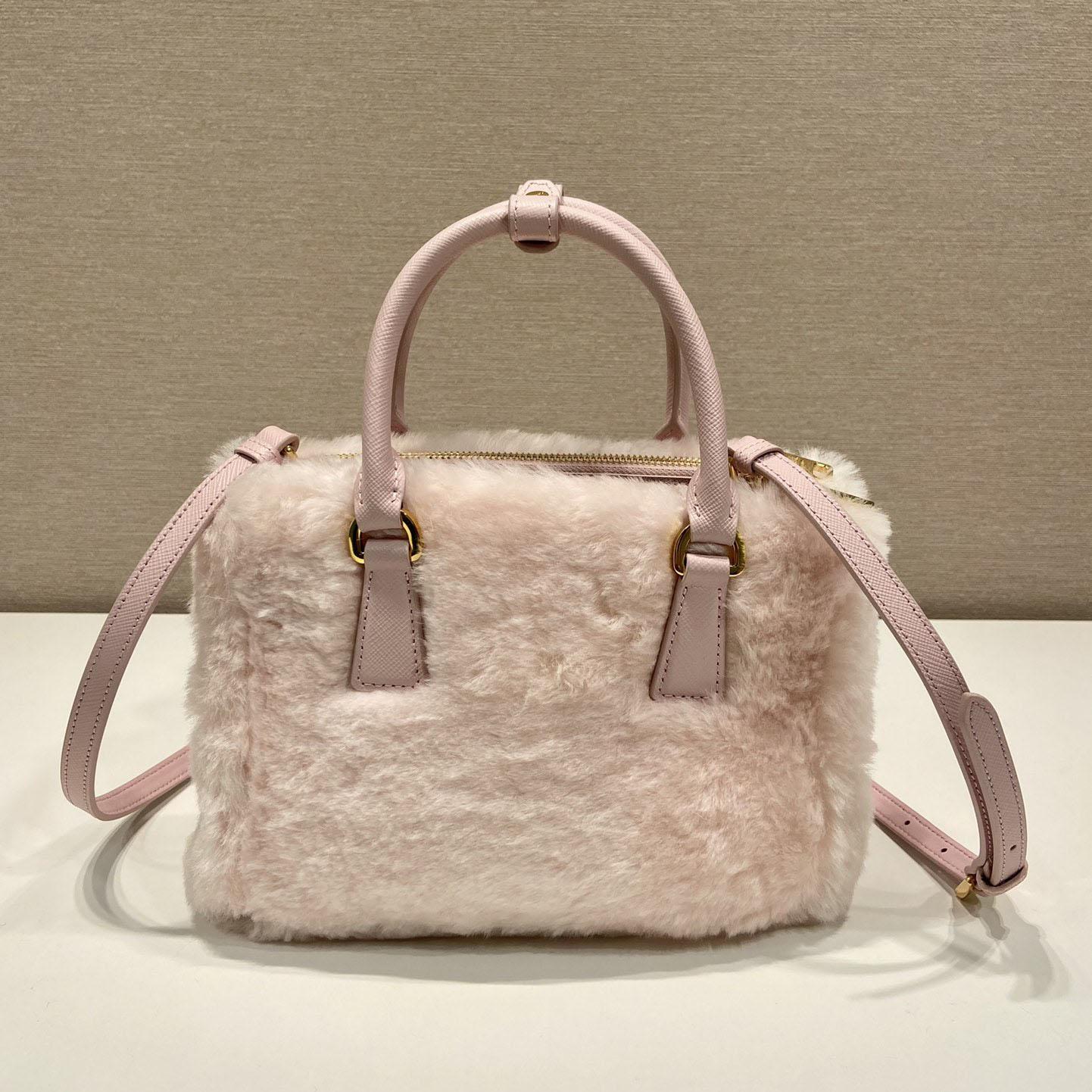 Prada Galleria Shearling Mini-Tasche - EUR FASHION