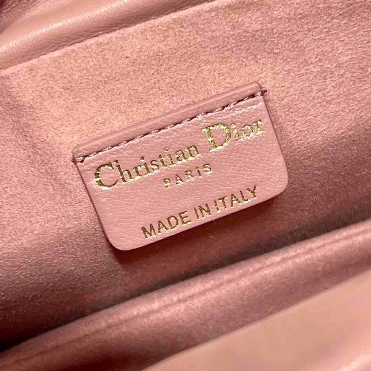 Dior Lady Dior Minitasche mit Kordelzug und Tragegriff oben - EUR FASHION