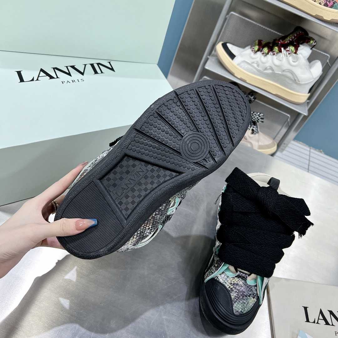 Lanvin Curb Low-Top-Sneaker - EUR FASHION