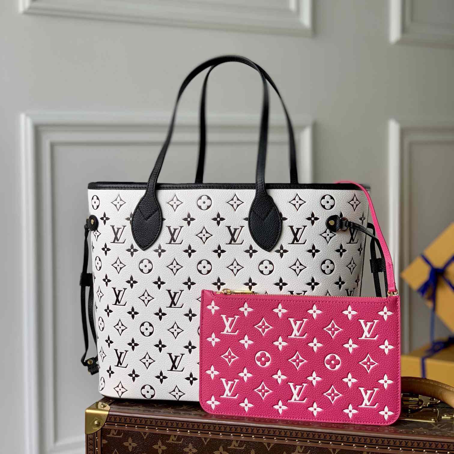 Louis Vuitton Neverfull Einkaufstasche (31–28–14 cm) M46103 - EUR FASHION