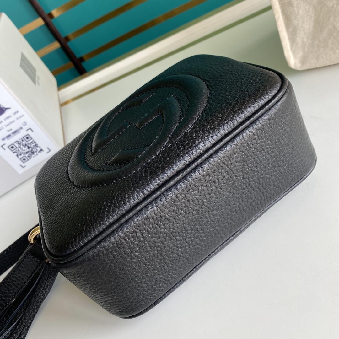 Gucci Soho Kleine Leder-Disco-Tasche (22-15-7 cm) - EUR FASHION