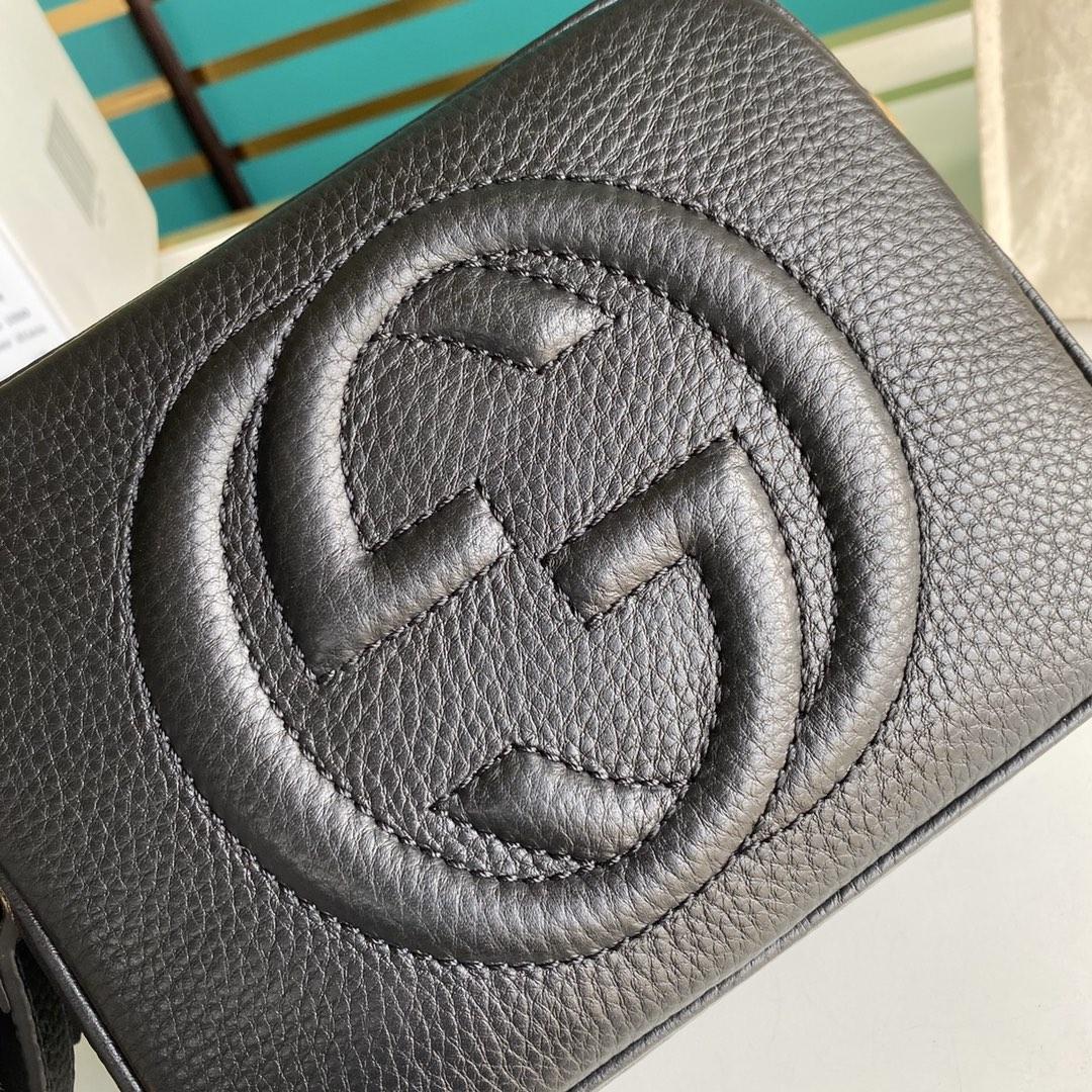 Gucci Soho Kleine Leder-Disco-Tasche (22-15-7 cm) - EUR FASHION