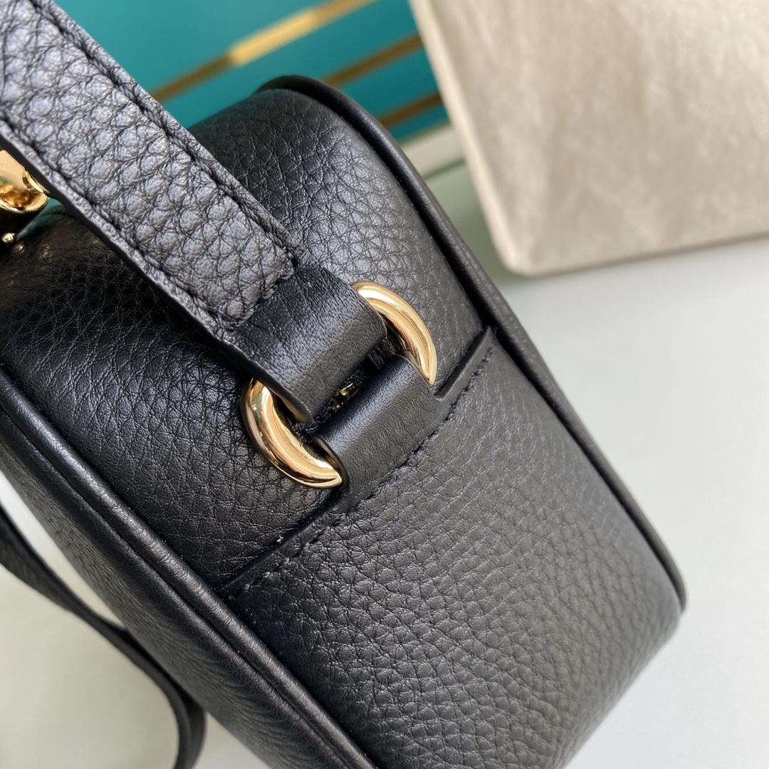 Gucci Soho Kleine Leder-Disco-Tasche (22-15-7 cm) - EUR FASHION