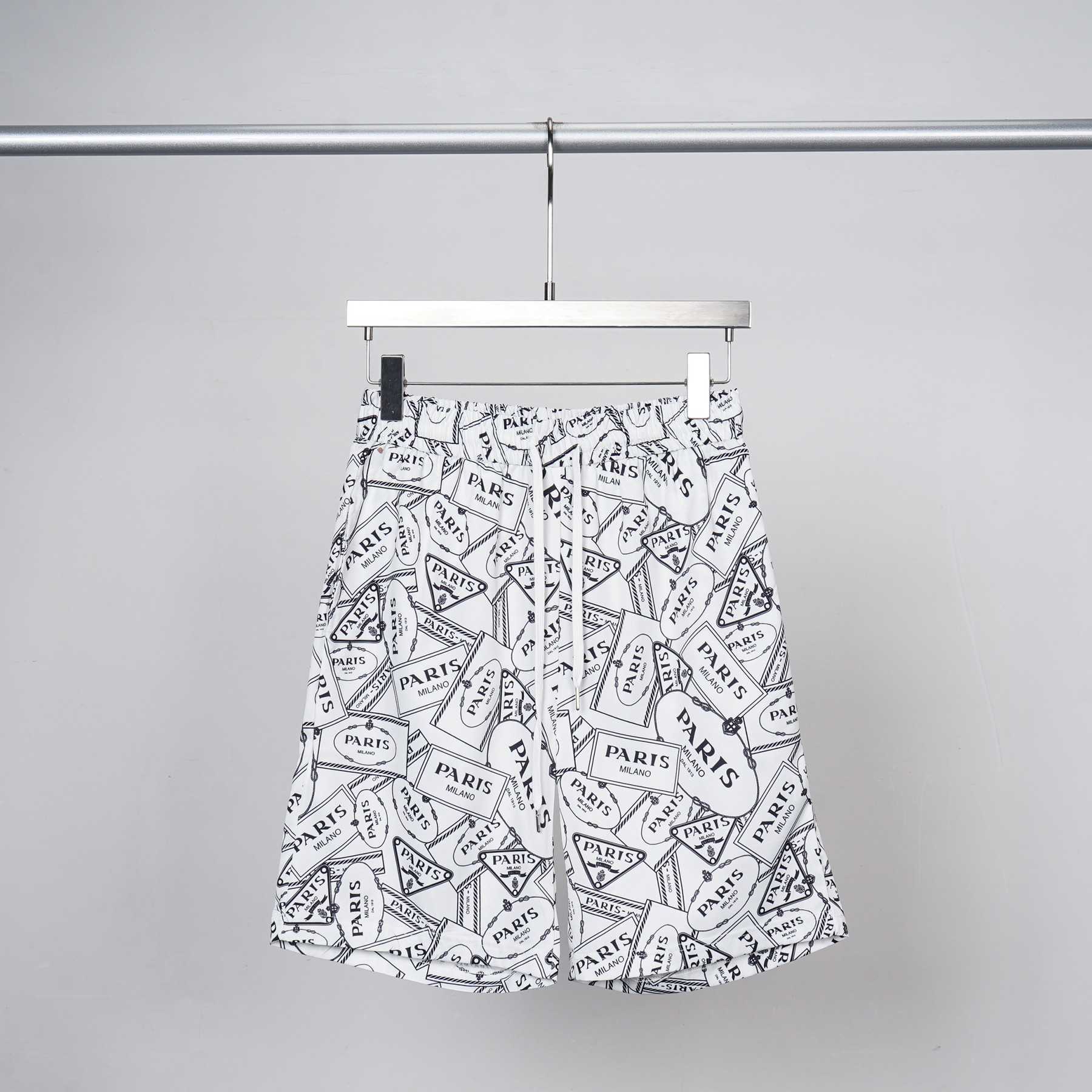 Kurzärmliges Hemd und Shorts mit Prada-Logo - EUR FASHION