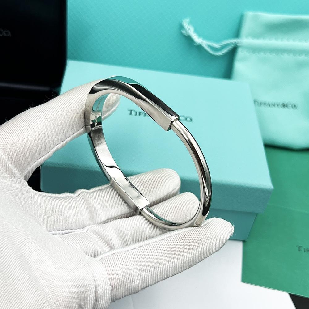 Tiffany&CO Lock-Armreif aus Weißgold - EUR FASHION