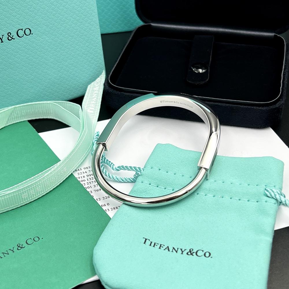 Tiffany&CO Lock-Armreif aus Weißgold - EUR FASHION