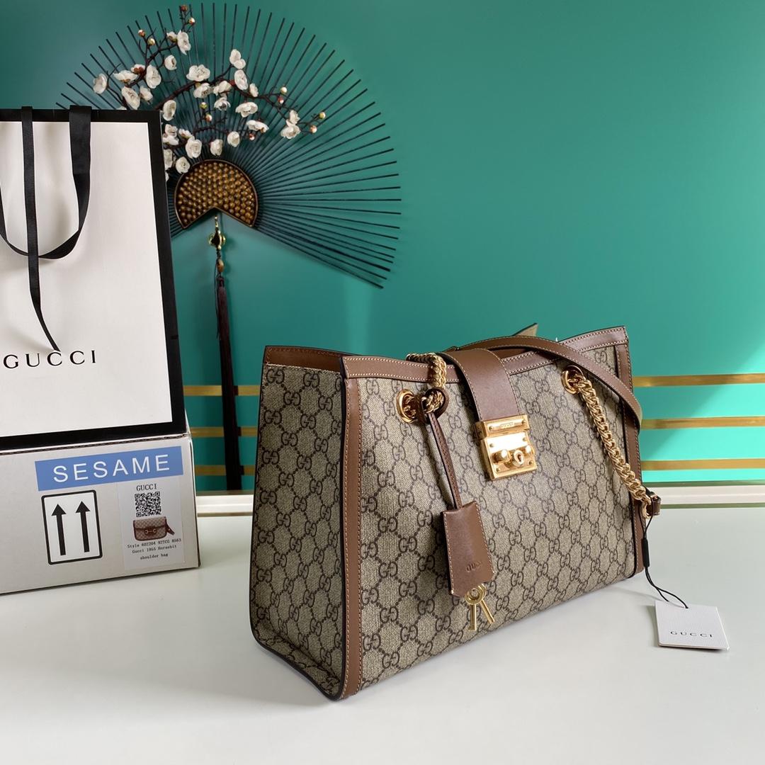Gucci Padlock mittelgroße GG-Umhängetasche (35–23,5–14 cm) - EUR FASHION
