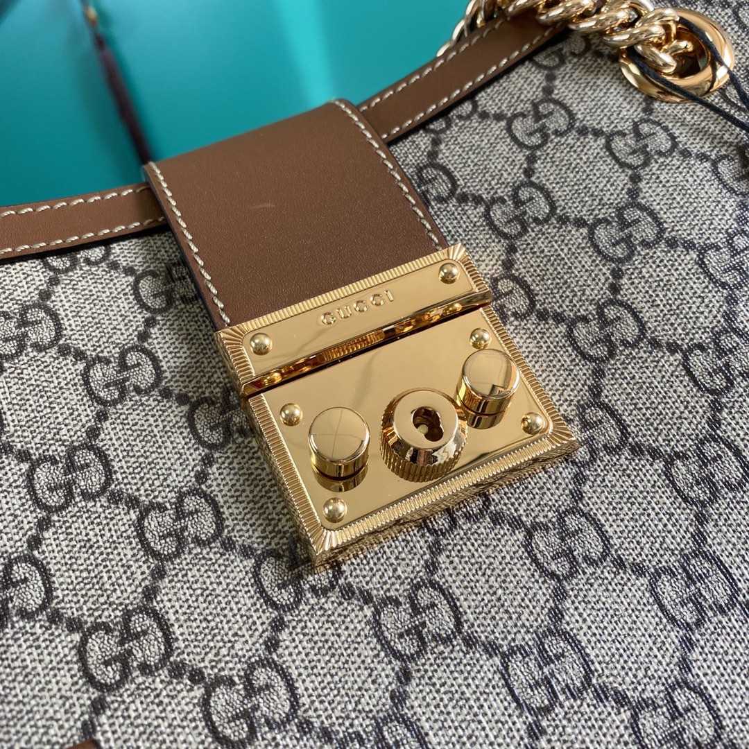 Gucci Padlock mittelgroße GG-Umhängetasche (35–23,5–14 cm) - EUR FASHION