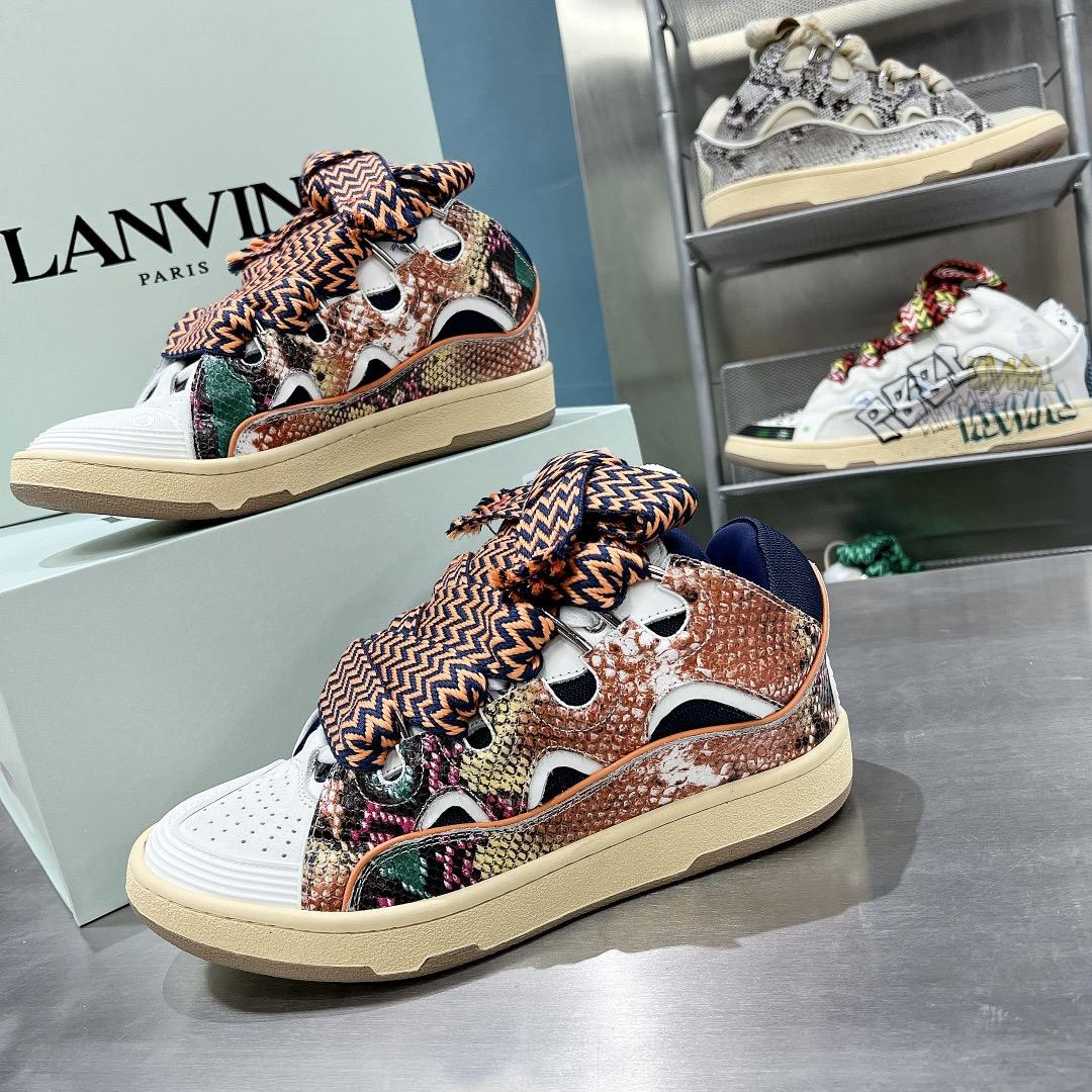 Lanvin Curb Low-Top-Sneaker - EUR FASHION