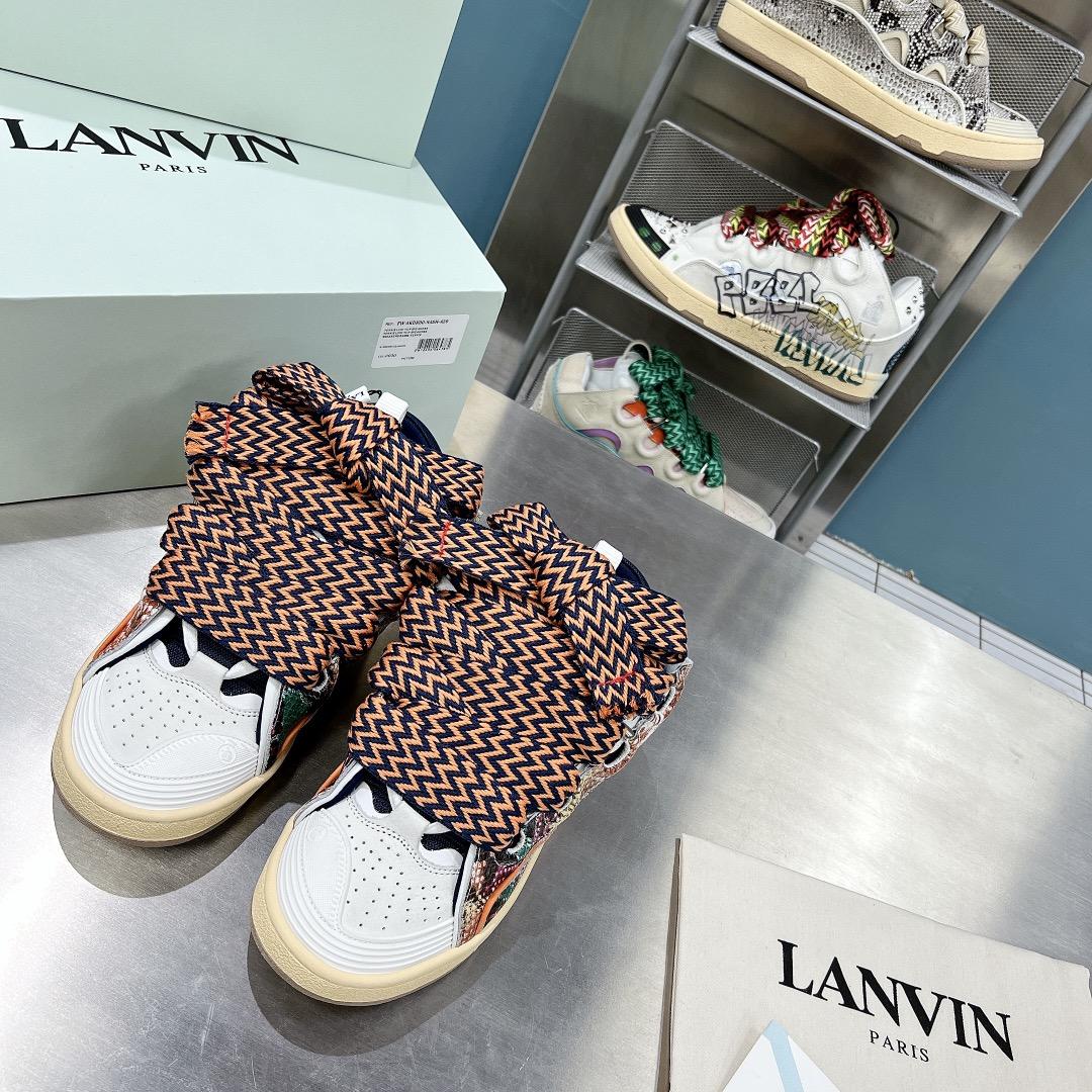 Lanvin Curb Low-Top-Sneaker - EUR FASHION