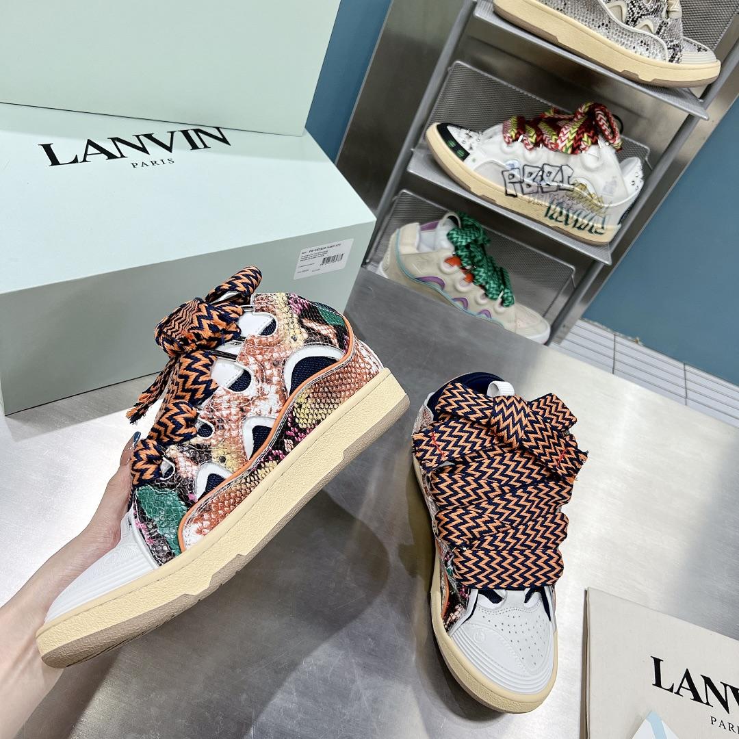 Lanvin Curb Low-Top-Sneaker - EUR FASHION