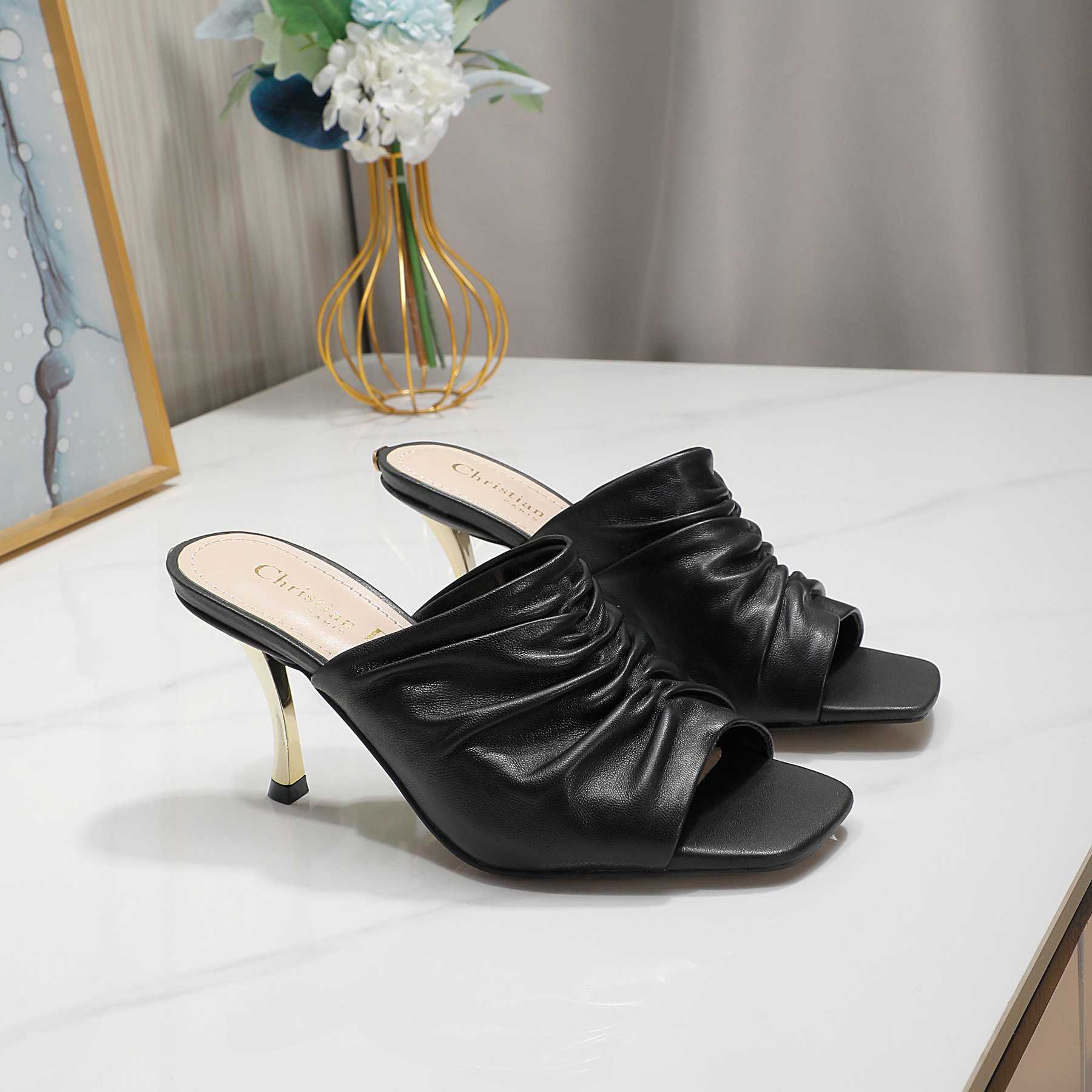 Dior D-Fame-Pumps mit offener Zehenpartie - EUR FASHION