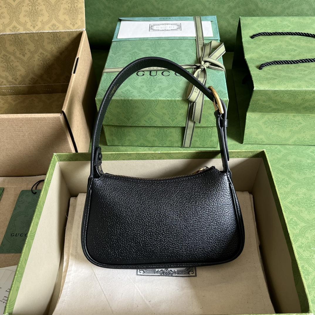 Gucci Aphrodite Umhängetasche mit Doppel-G (21-12-4 cm) - EUR FASHION