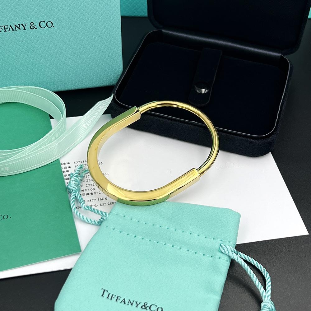 Tiffany&CO Lock-Armreif aus Gelbgold - EUR FASHION