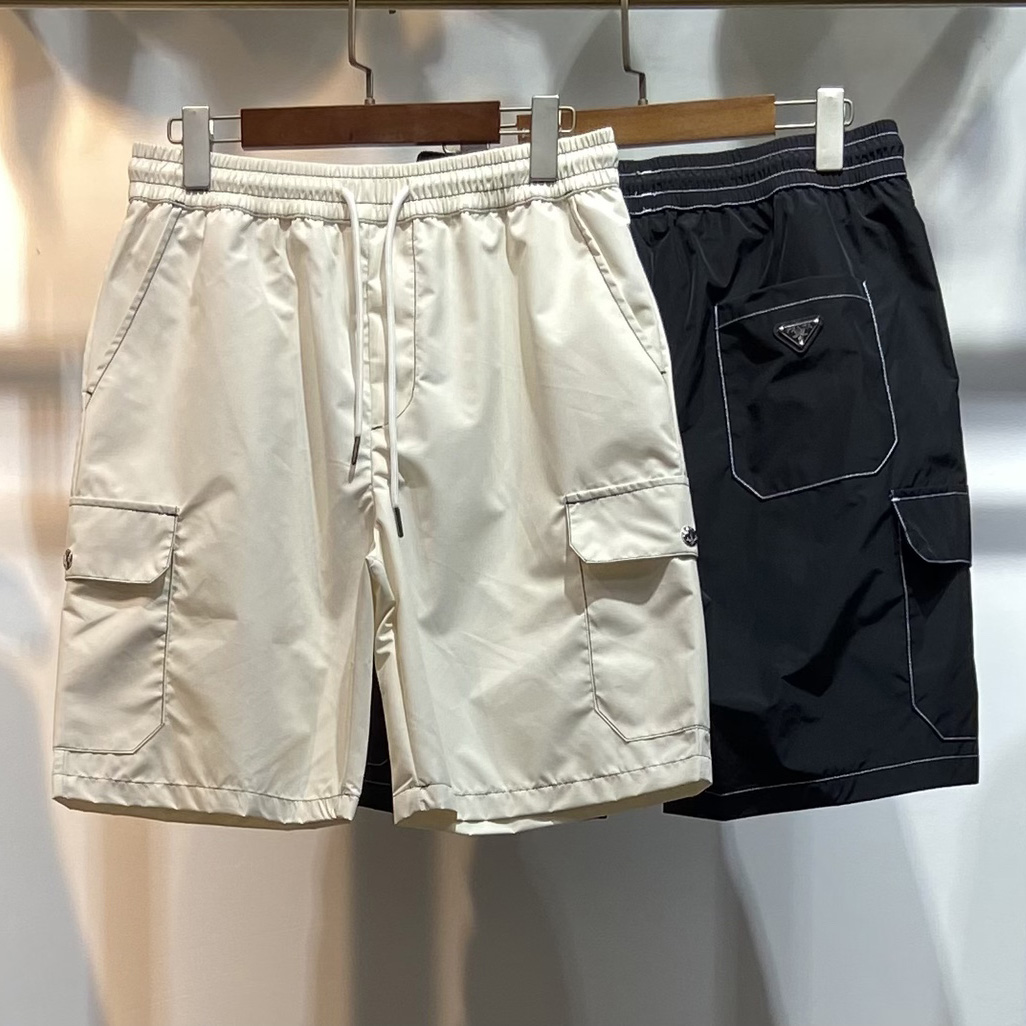 Baumwollshorts mit Prada-Logo - EUR FASHION